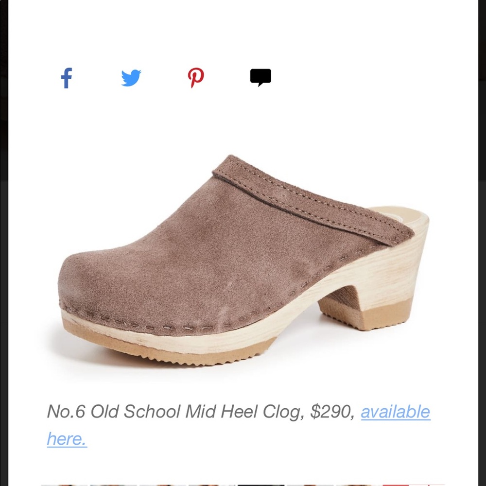 No. 6 Clogs
